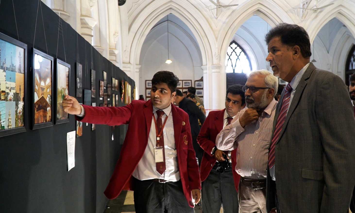 GCU exhibits creative works of 30 intermediate students at Annual Art Show