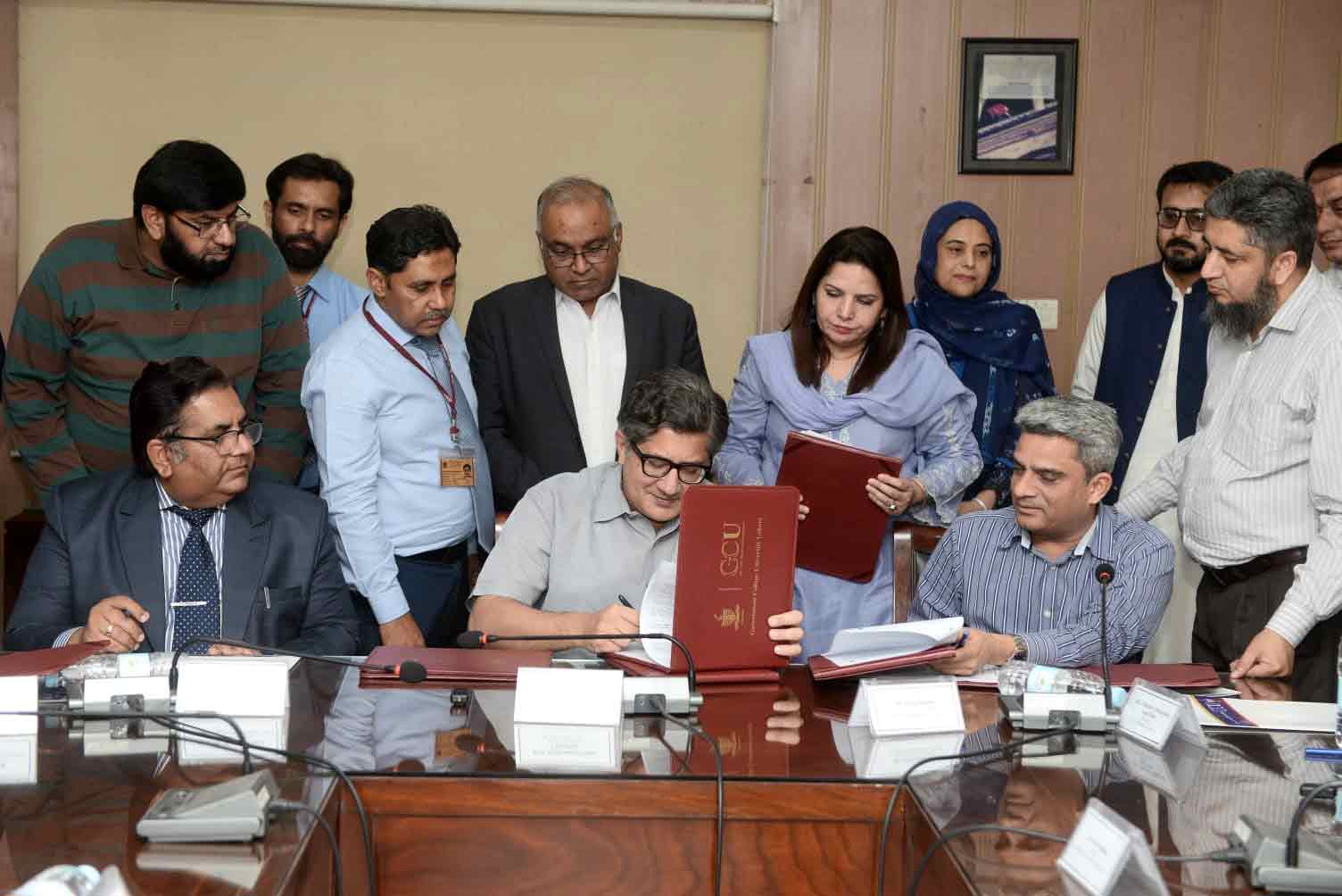 GCU sings MoUs with local pharmaceutical firms