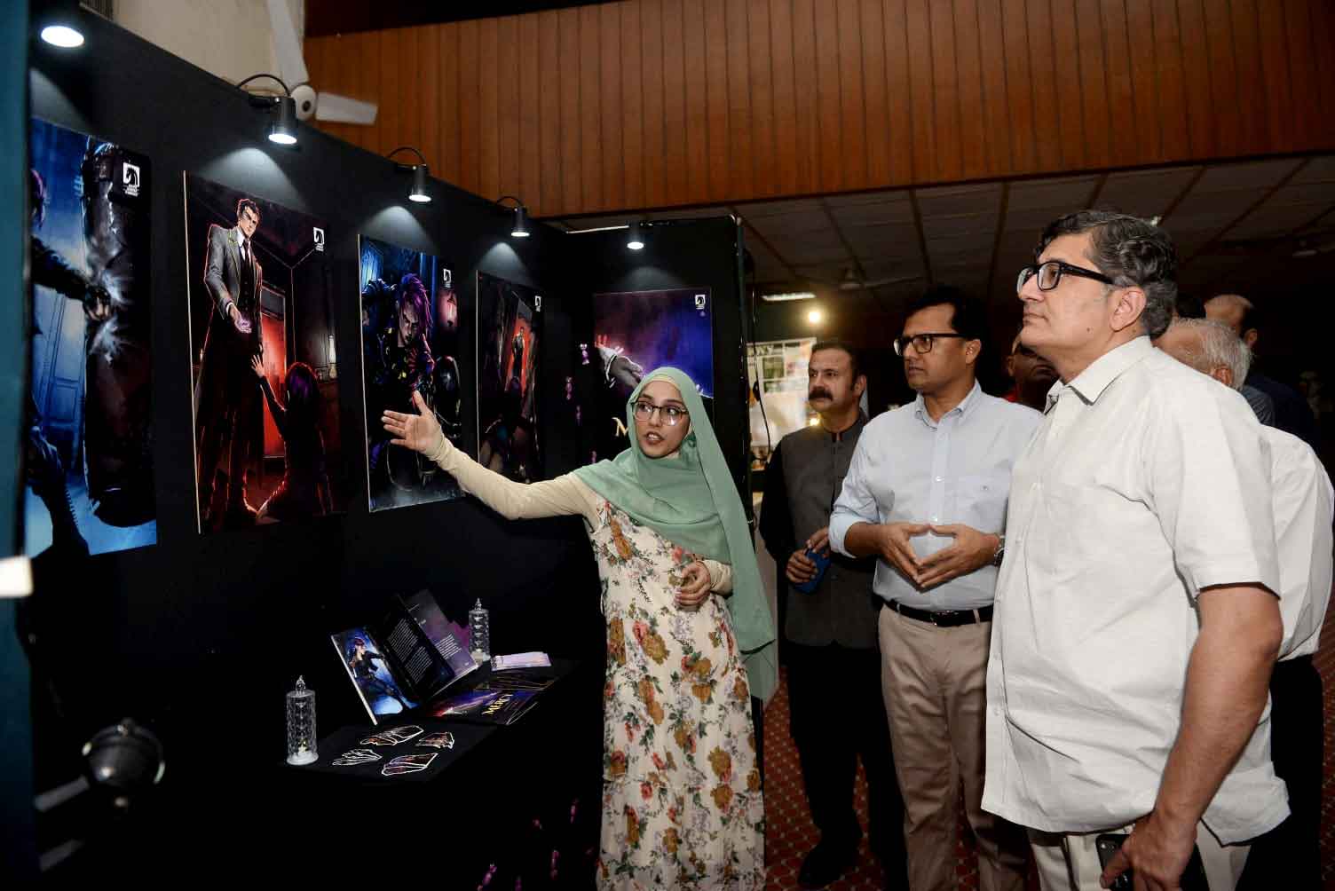 GCU fine arts exhibition highlights tech integration, commercial viability