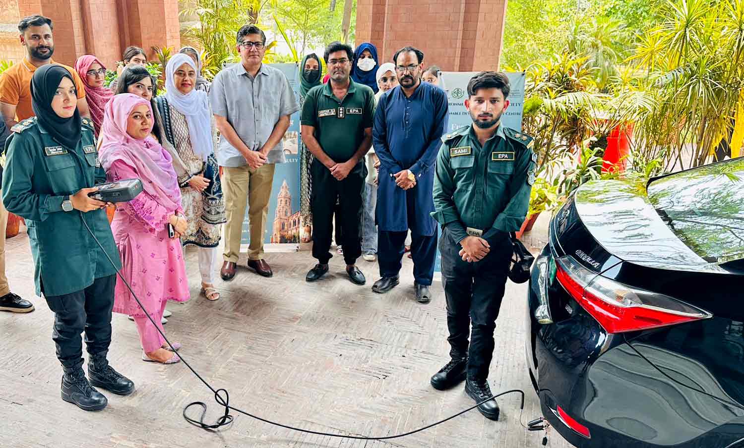 GCU Lahore Joins Punjab EPA`s Province-Wide Vehicle Emissions Testing Drive