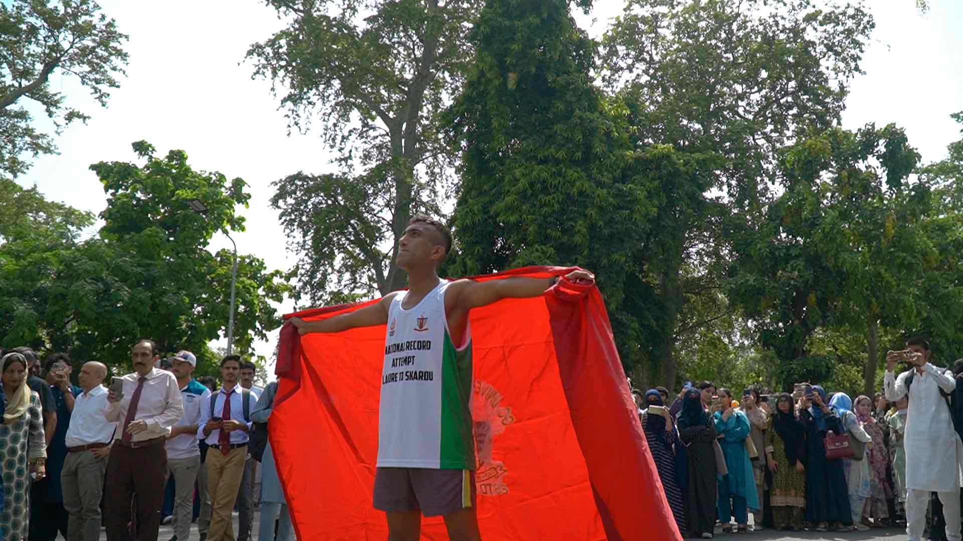 GCU student embarks on 1,100-km run to Skardu for national record