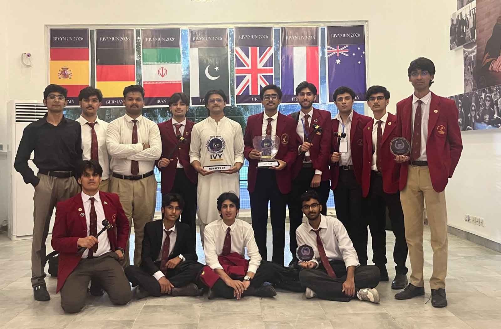 GCU Debating Society Dominates RIVYMUN with Double Delegation Triumph