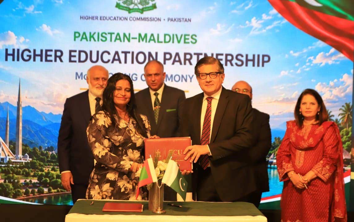GCU signs MoU with Maldives National University to strengthen academic ties